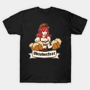 Oktoberfest Girl - For Beer Lovers T-Shirt